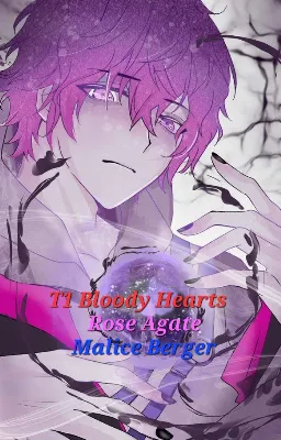T1 Bloody Hearts : Rose Agate