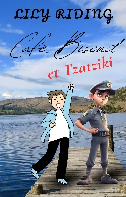 Café, biscuits et tzatziki (romance MM, grumpy sunshine, feel good)